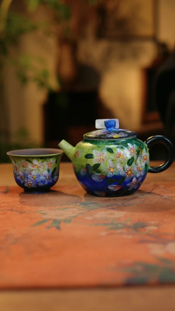 【闪购商品】瓷片1760景德镇手工手绘釉下彩高温瓷