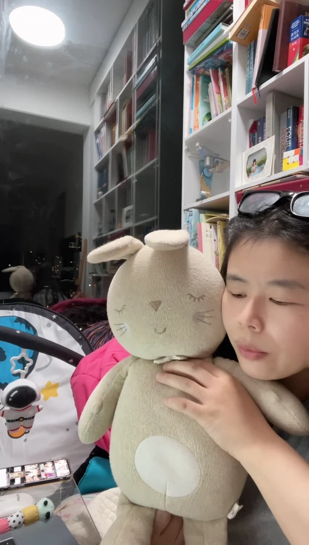 大兔子绿色52cm小棉童送兔子穿的彩棉衣服