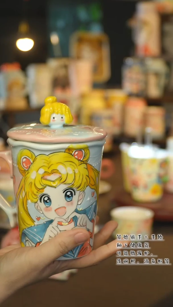 杯景德镇陶瓷手作杯&A108