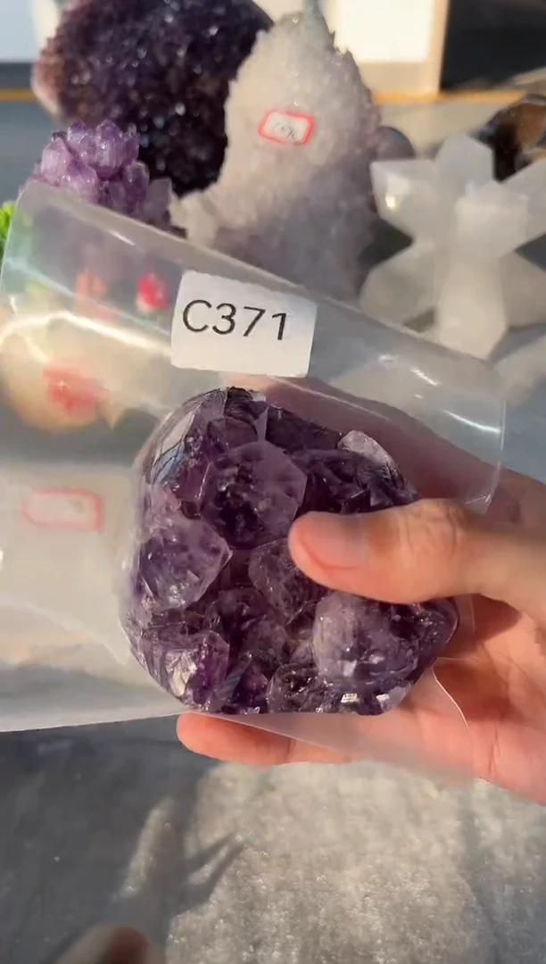 未镶嵌珠宝半成品水晶c371