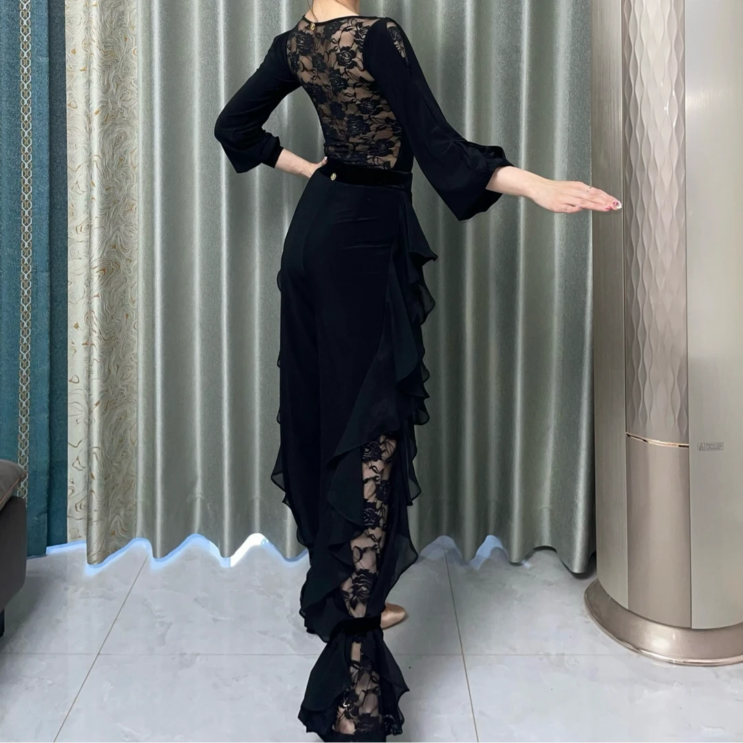 T&M Dancewear ｜仙女蕾丝裤｜优雅气质摩登舞裤子