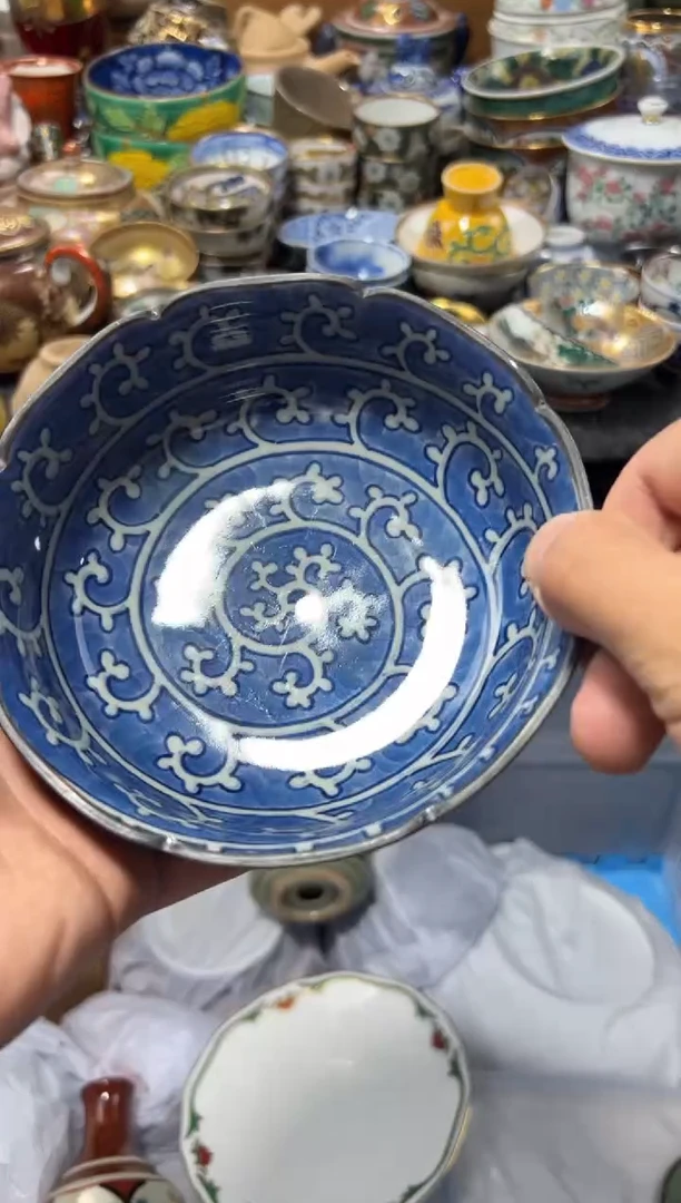 瓷片明**6夏目海外回流瓷器中古品。