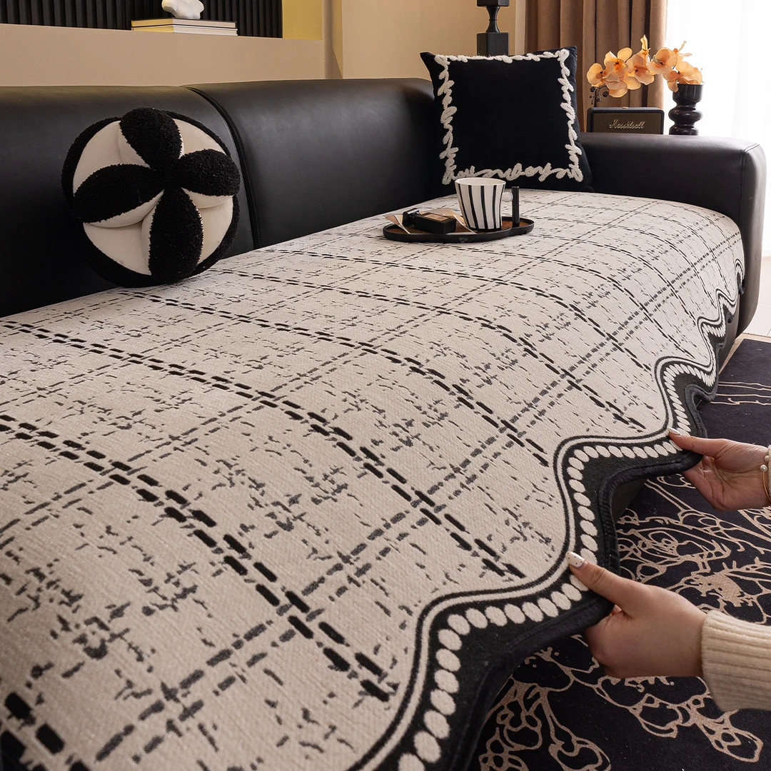 【重磅新款】轻奢高级感沙发垫2025新款四季通用固定防滑直排坐垫子