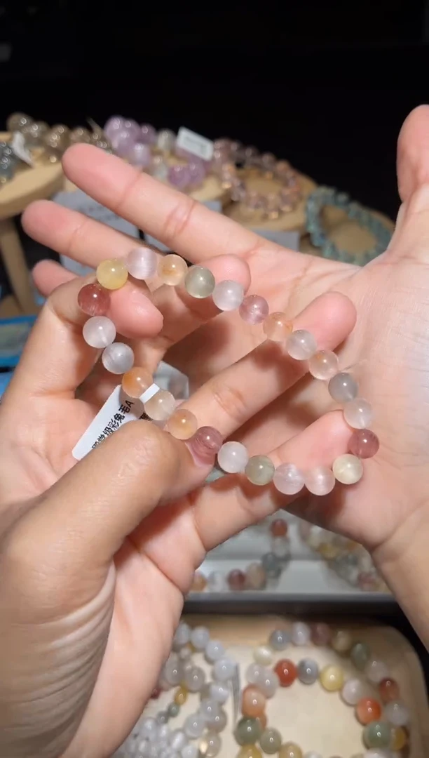 未镶嵌手链水晶15号多样性发一B 7+