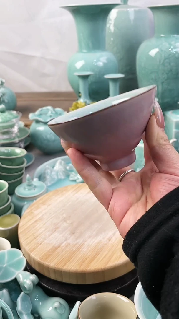 【闪购商品】特价福利 微瑕 慧仙青瓷