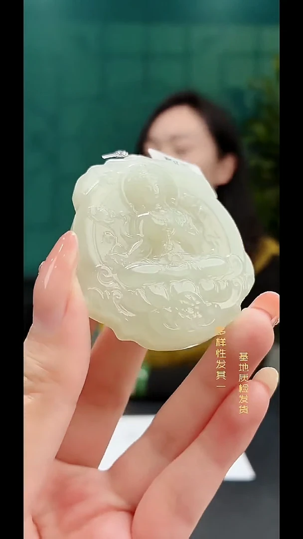 颈饰未镶嵌和田玉纯天然多样性发一