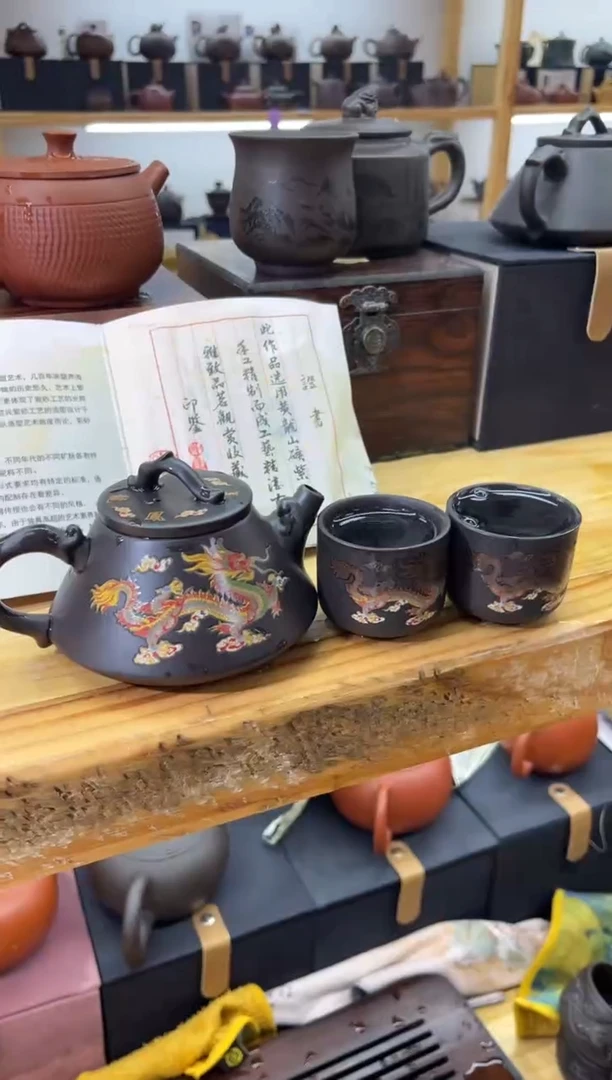 【闪购商品】紫砂茶壶大白茶具高端紫砂