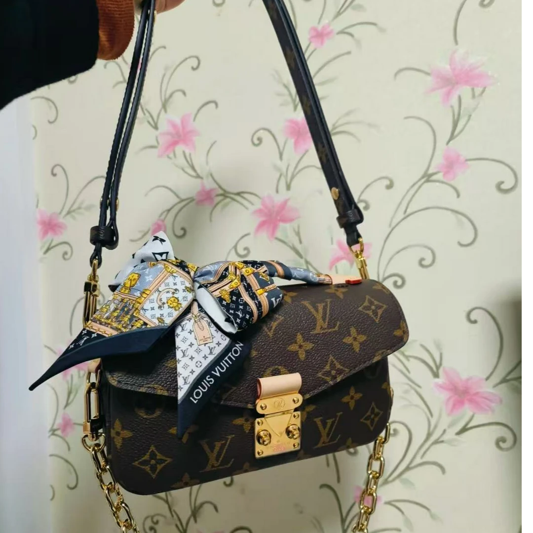 95新 LouisVuitton/路易威登 青奢荟//老花小邮差包////65119
