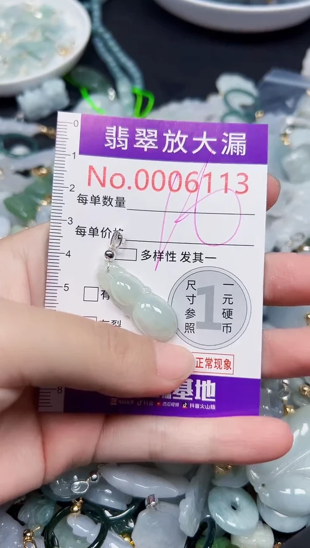 颈饰未镶嵌翡翠6113