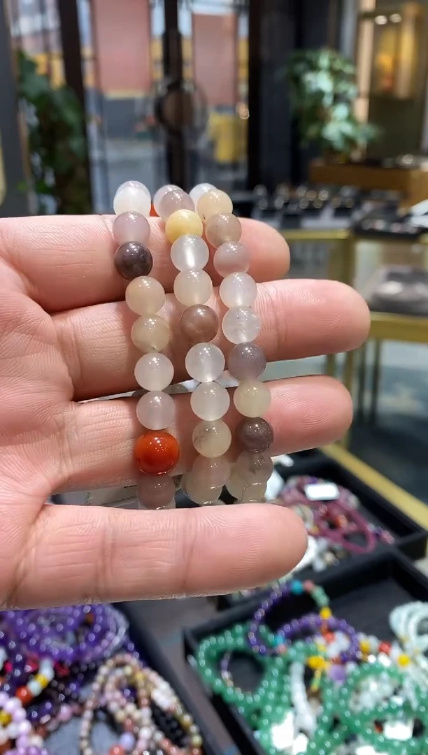 【闪购商品】石英质玉手链未镶嵌亏米福利