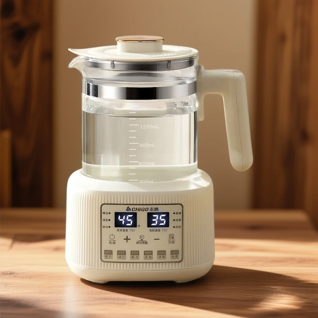 志高电热水壶多功能养生壶家用办公室全自动炖煮恒温花茶壶神器