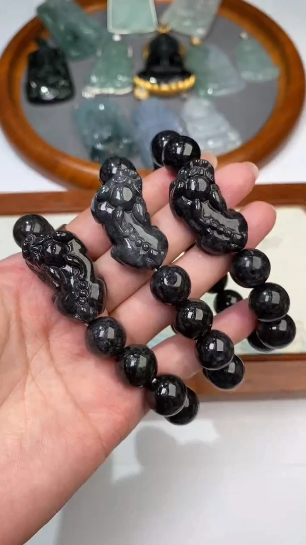 未镶嵌挂件翡翠303935/手串 多样性一件发