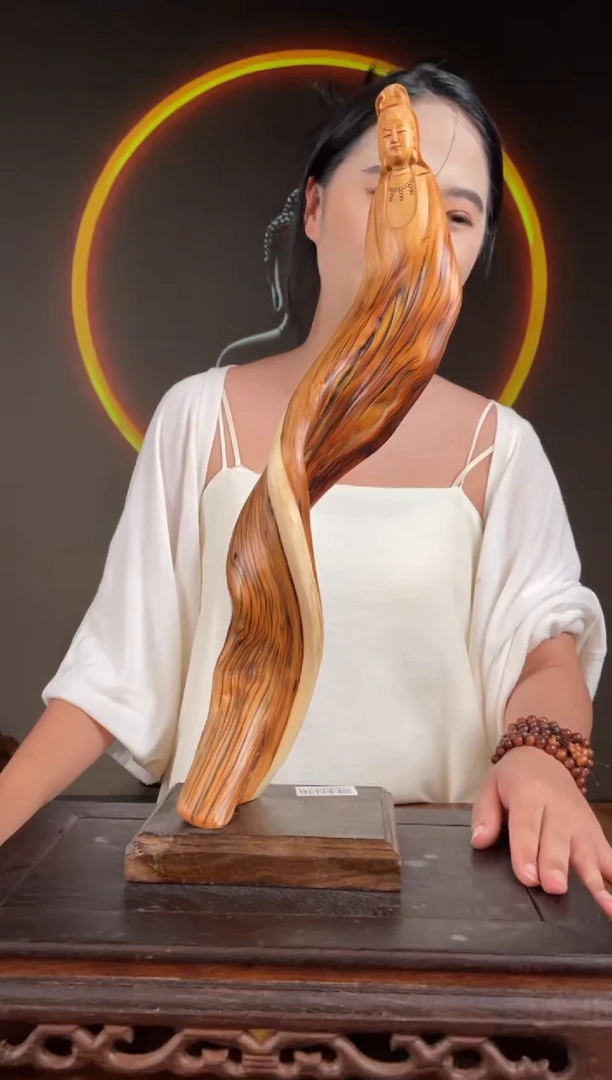 柏木（崖柏）手工摆件,先抢先得! 编号:116