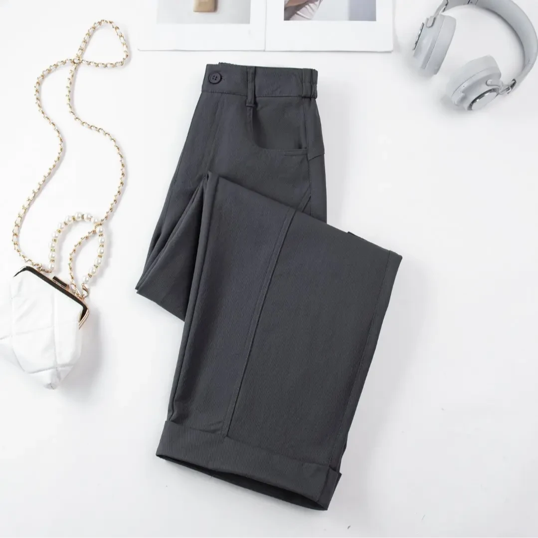 街头风工装裤女2025秋季新款加绒加厚美式休闲裤高腰显瘦裤子2588