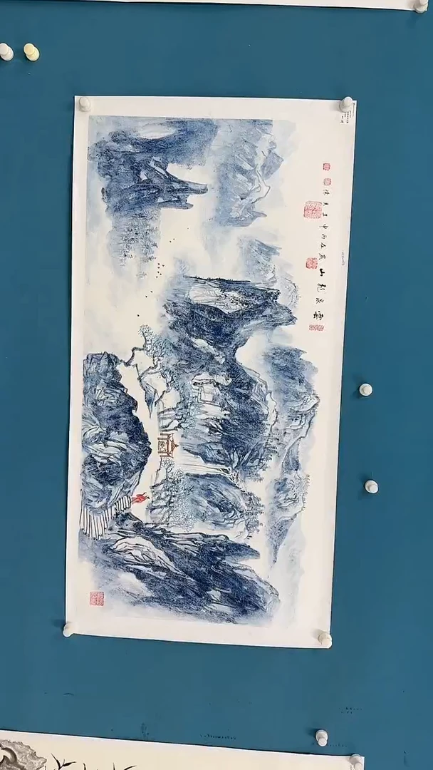【闪购商品】国画1.30-国检-卢原王夫怀-四尺-159