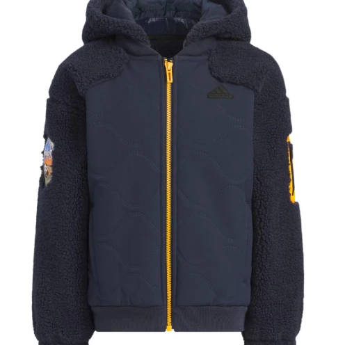 ADIDAS阿迪达斯男小童LK WARM JKT梭织运动外套JJ4952