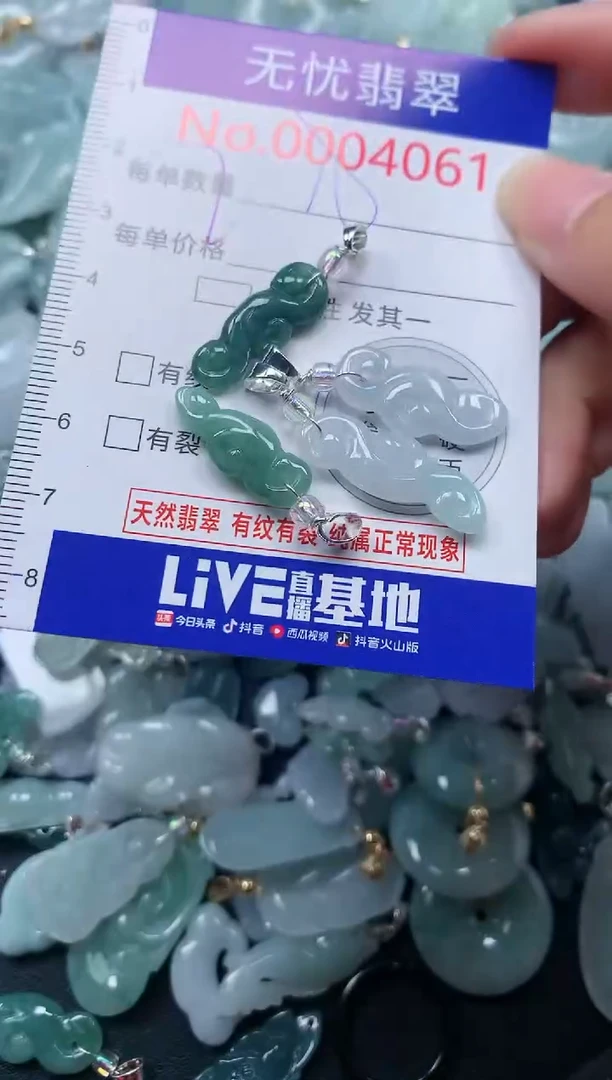颈饰未镶嵌翡翠4061