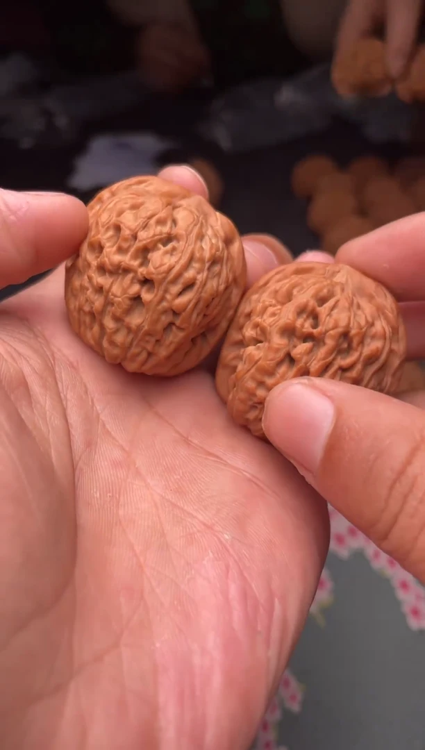 把件文玩核桃a214  莲花   36尺