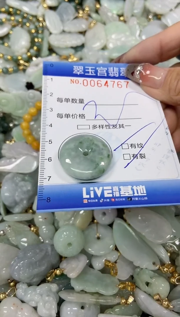 【闪购商品】翡翠颈饰未镶嵌闪购商品0064767