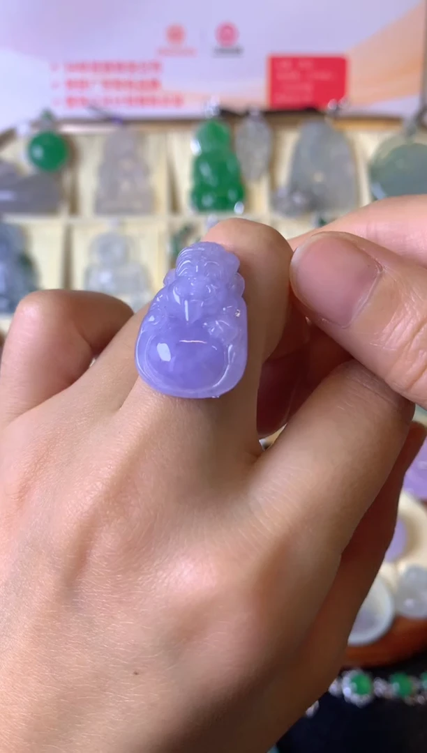 【闪购商品】定制翡翠未镶嵌1裸玉（客户意向镶嵌）