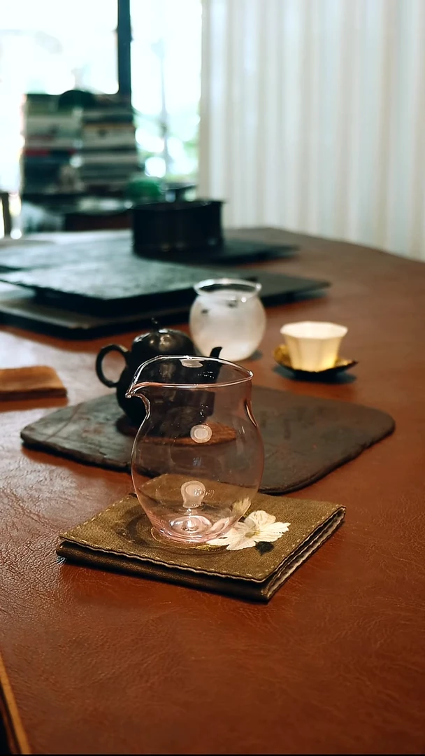 粉**情王铭纯手工公道杯粉色一只