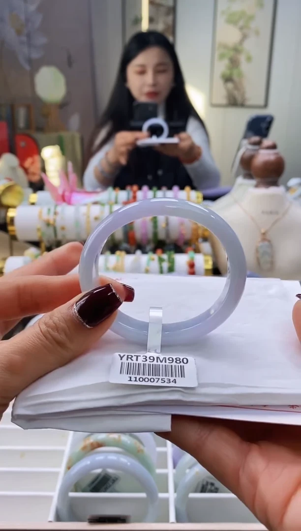 未镶嵌手镯翡翠9号贵妃53.5/5152正/点46.2/12.5*6.4