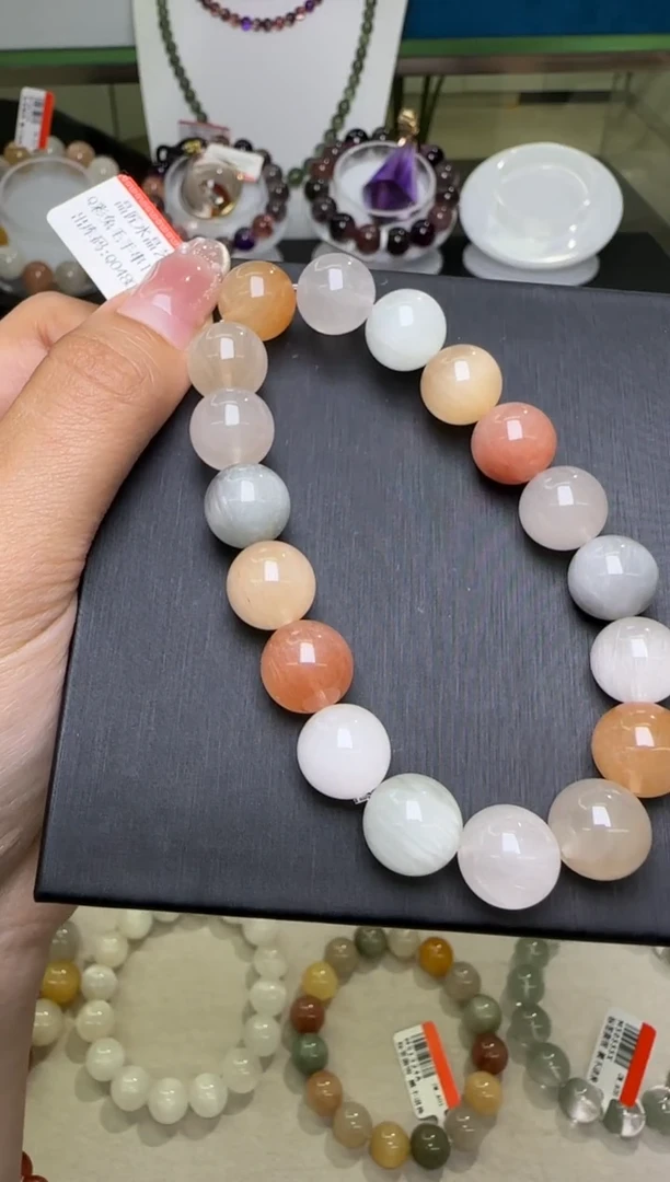 手串未镶嵌水晶Q彩兔毛手串11m+ M51301X宋