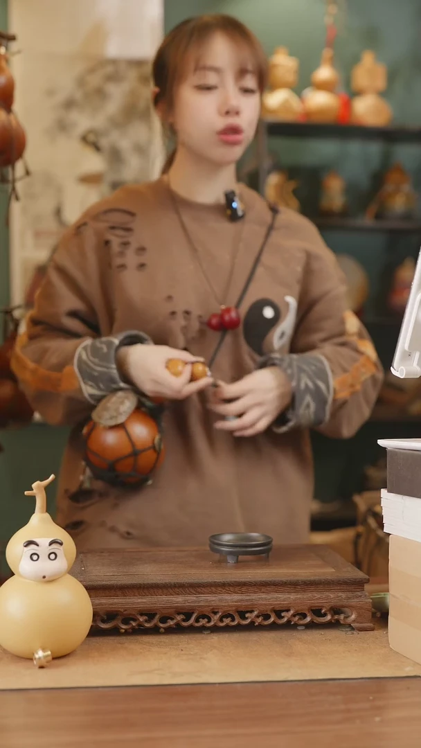 【闪购商品】138号精品天然大漆工艺防渗内胆酒葫芦~