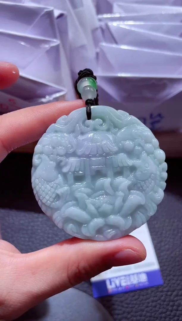 颈饰未镶嵌翡翠00008595