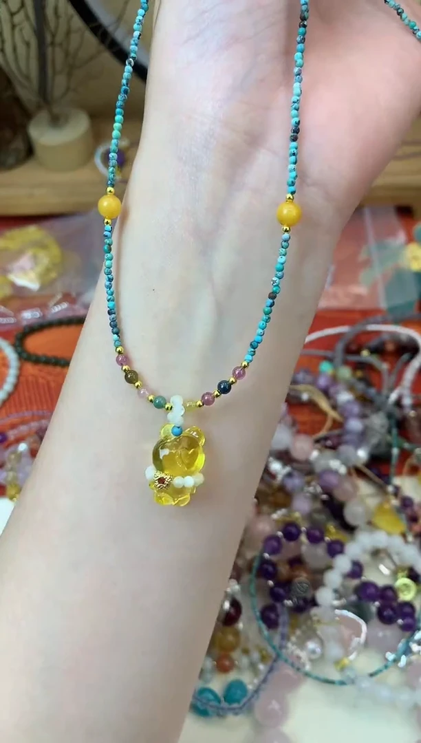 【闪购商品】蜜蜡颈饰未镶嵌498手串