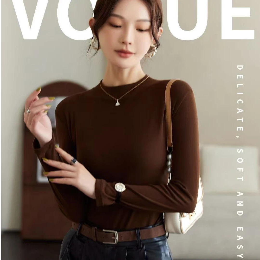 超柔超弹椰蓉打底衫