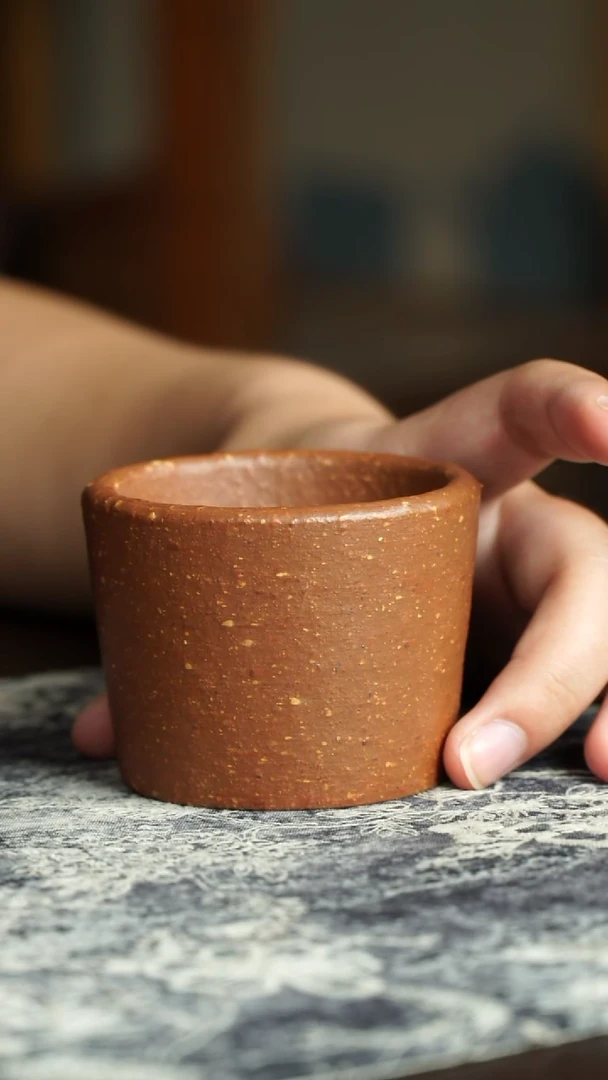 茶杯紫砂48号徐群老师宜兴紫砂原矿作品