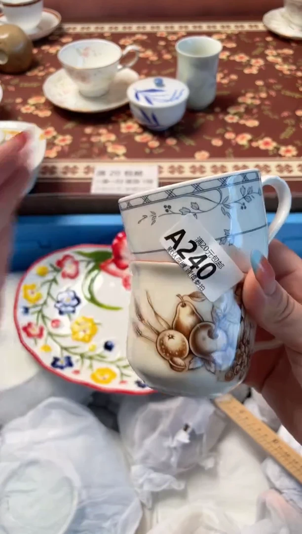瓷片晓*迷瓷器瓷器A240