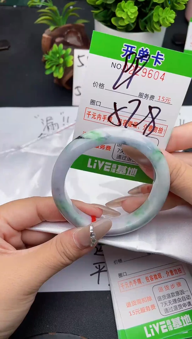 未镶嵌手镯翡翠04天然翡翠A货