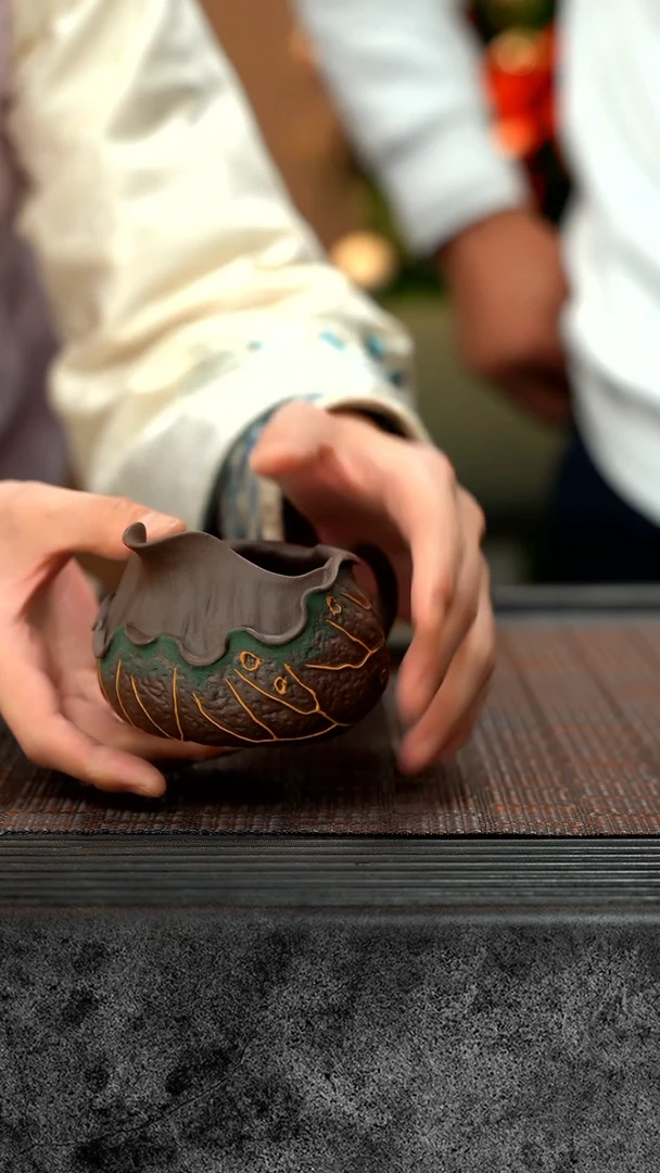 【闪购商品】紫砂茶壶青蛙套组 YJJ