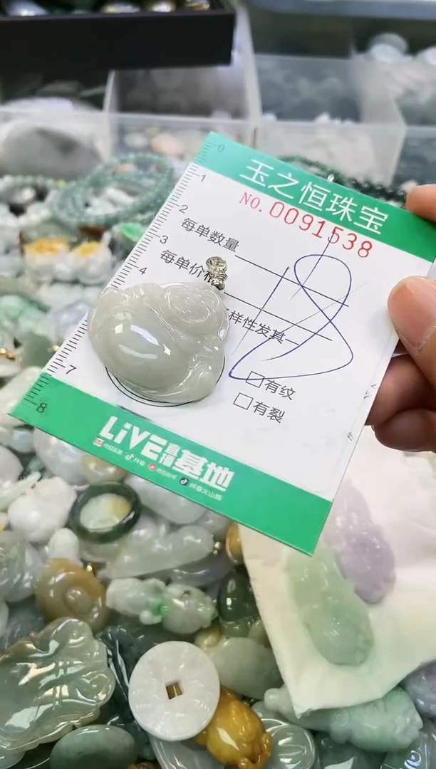 翡翠未镶嵌颈饰闪购0091538