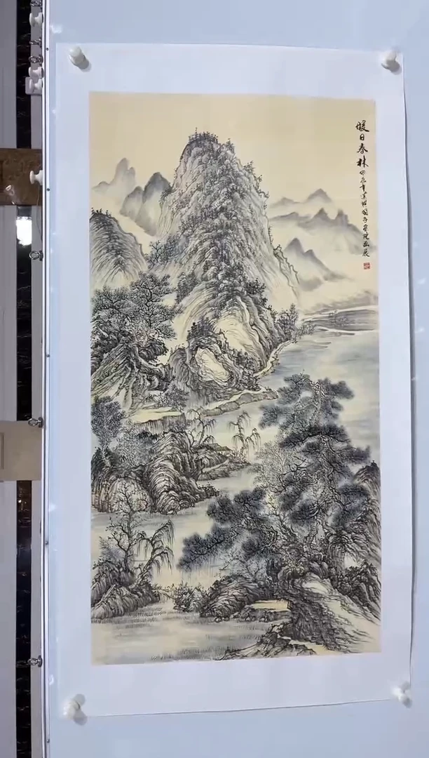 国画商老师国画作品4