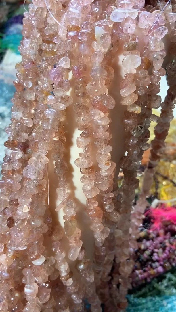 水晶珠宝半成品未镶嵌草莓晶