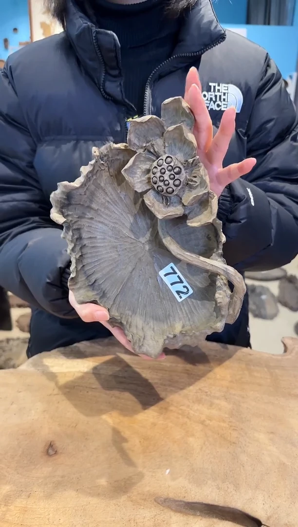 木772号乌木金丝楠果盘