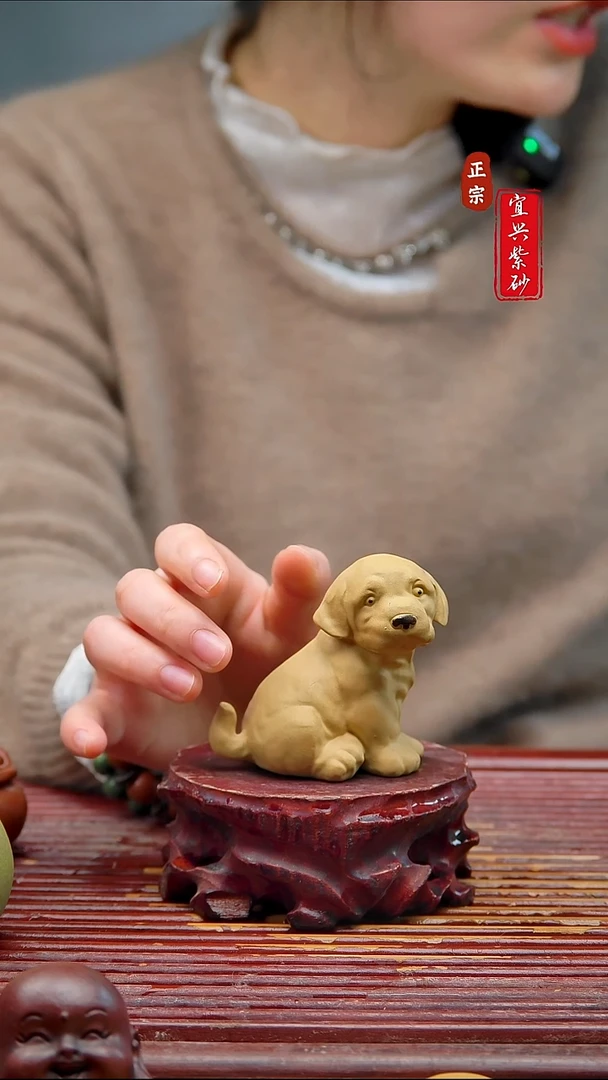 紫砂茶宠宜兴紫砂茶宠摆件
