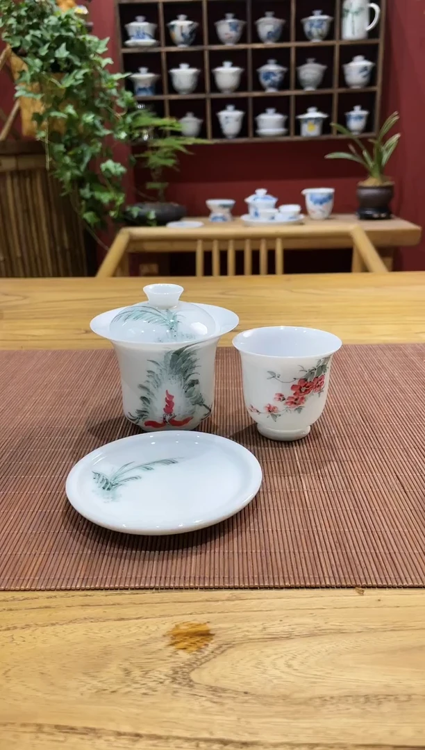 盖碗/杯群芳斋闪购链接（以闪拍图片为准）