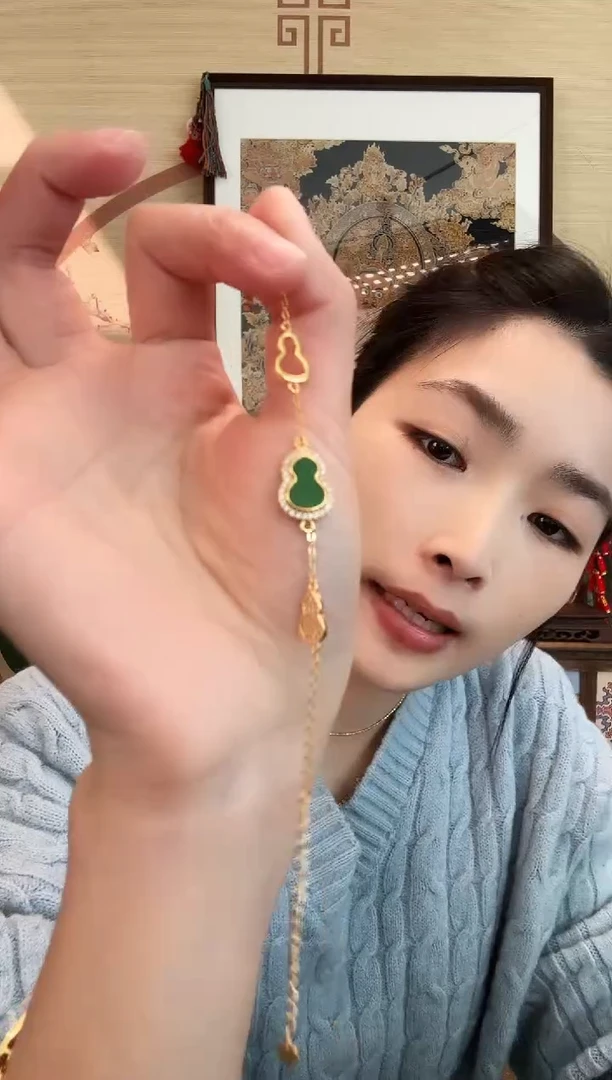 颈饰银S925镶嵌翡翠手饰