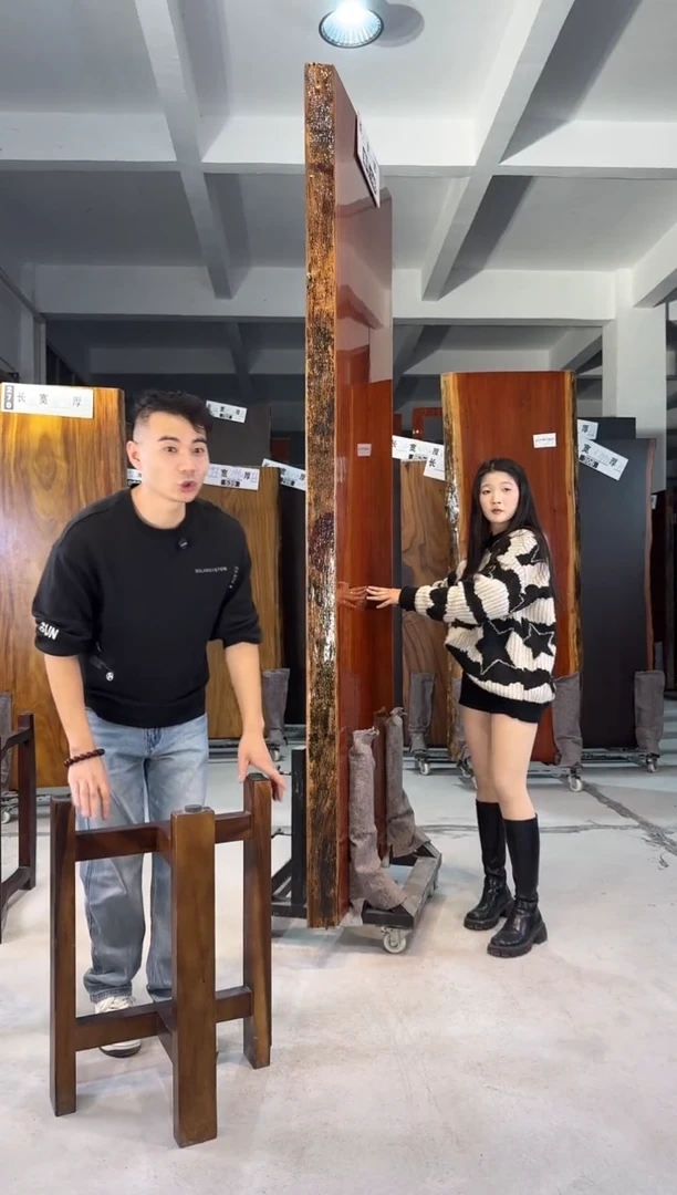 木得**业胡桃木 圈椅1  1.2米条凳两条