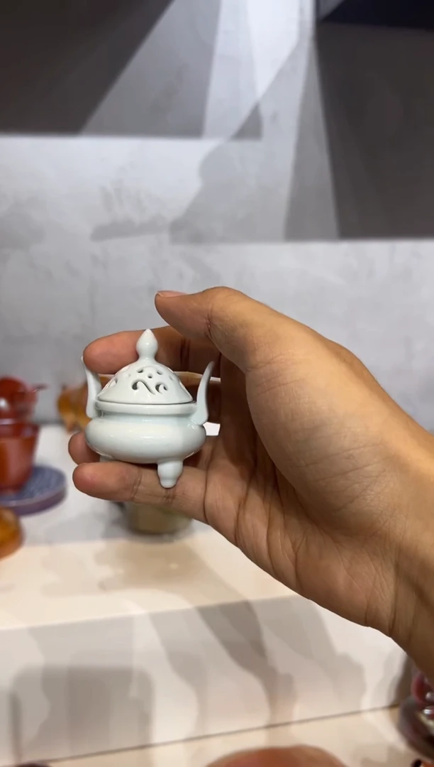 32柴房陶瓷柴烧香炉