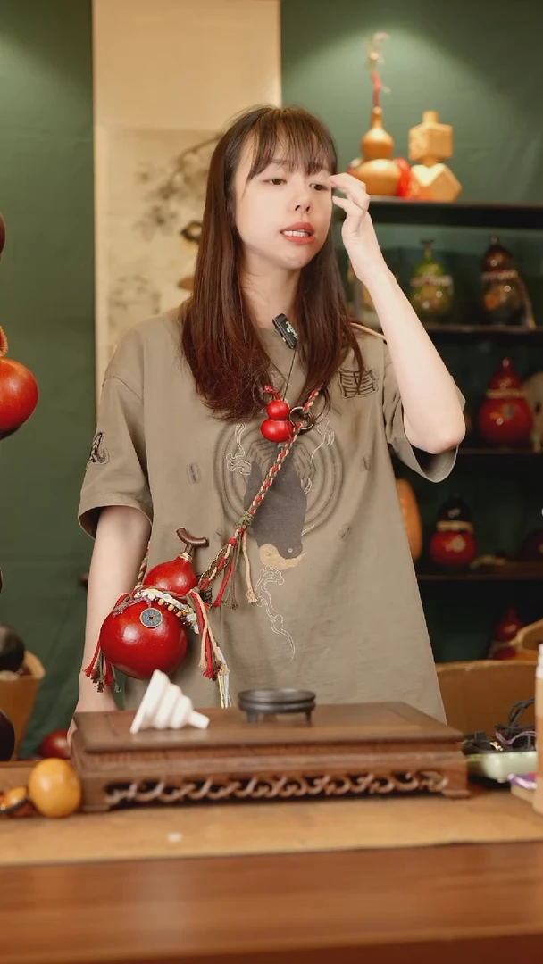316号精品天然大漆酒葫芦一物一拍~