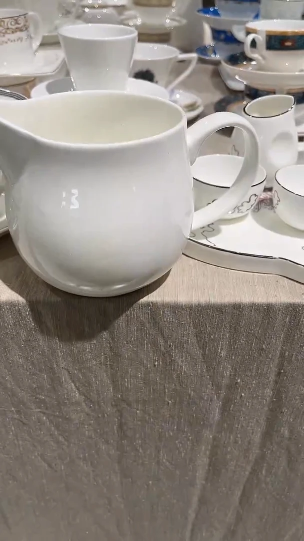 瓷奶杯隆达骨质瓷