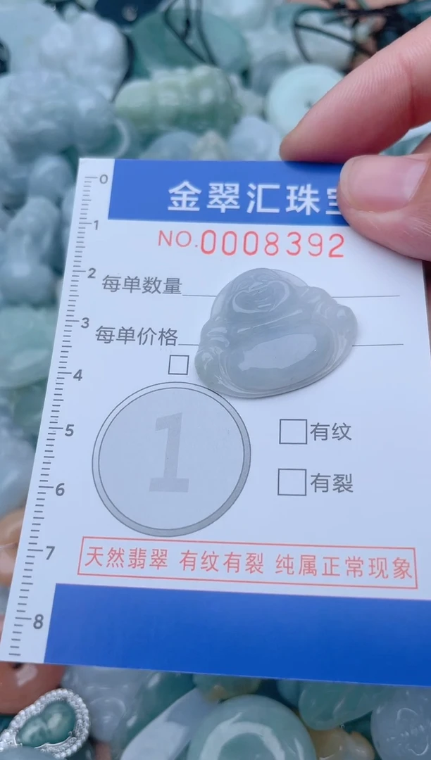 颈饰未镶嵌翡翠8392