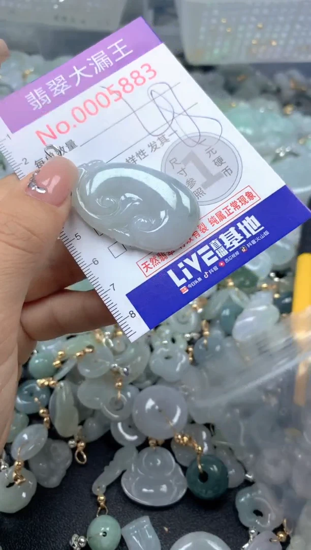 颈饰未镶嵌翡翠5883