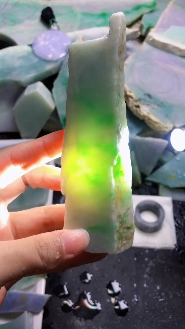 颈饰未镶嵌翡翠新店开业大优惠123