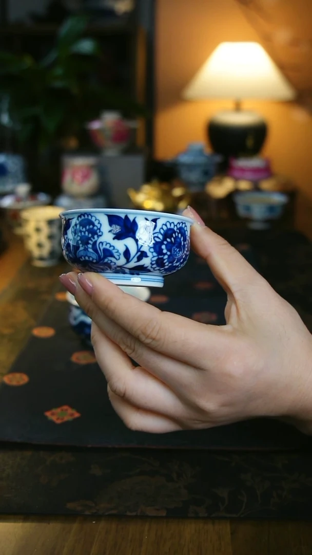 牡丹花炉式杯1111111